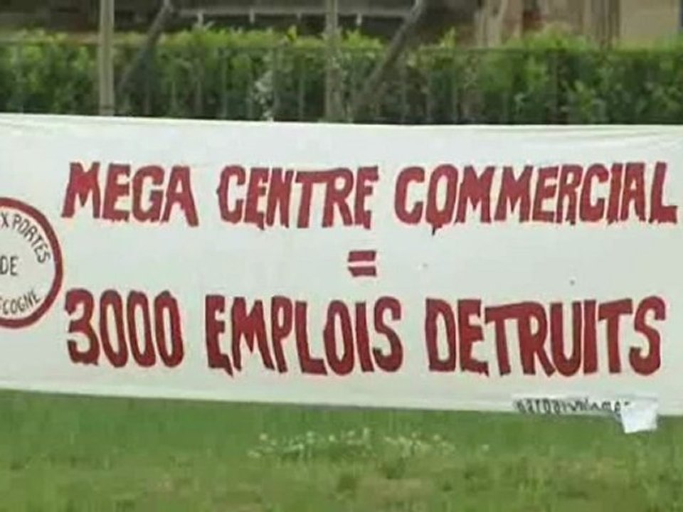 France 3 Midi-Pyrénées - Le 19/20 - 12 mai 2012 - Mobilisation contre un centre commercial