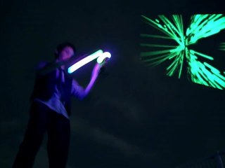 PixelJunk 4am - Dual-wielding on the roof