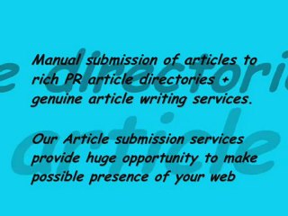 top Article Submission Service