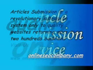 best Article Submission Service