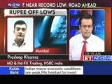 Experts view - Rupee hits record low