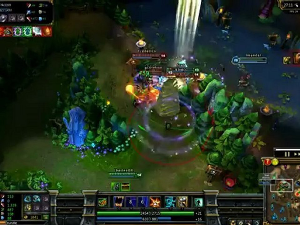 League of Legends - Mur d'Anivia + Rocher de Trundle = epic fail