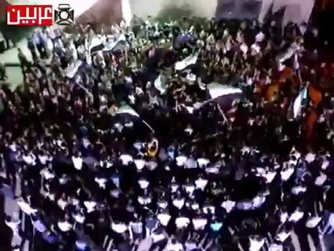 Syria فري برس ريف دمشق عربين مظاهرة مسائية 16 5 2012 ج1 Damascus