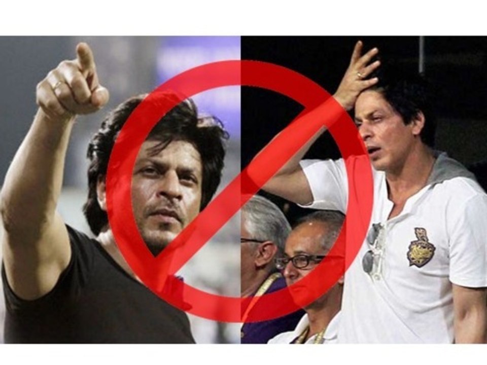 Shahrukh Khan Banned For Lifetime To Enter Wankhede Stadium, Mumbai - Bollywood News