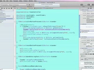 Controls in iOS Programming
