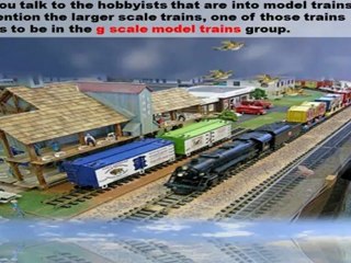 G Scale Model Trains