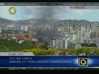 Iris Varela: Situación en La Planta es por enfrentamiento entre internos