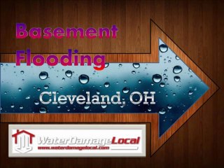 Basement Flooding from Cleveland, OH