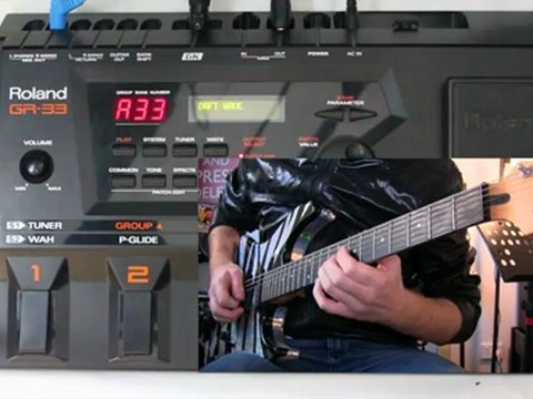 Roland GR-33 MIDI Guitar Synthesizer Presets