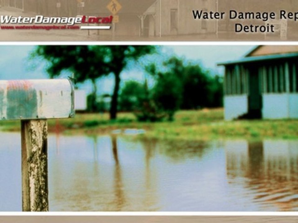 Detroit Water Damage Repair - Fix Your Basement Flooding