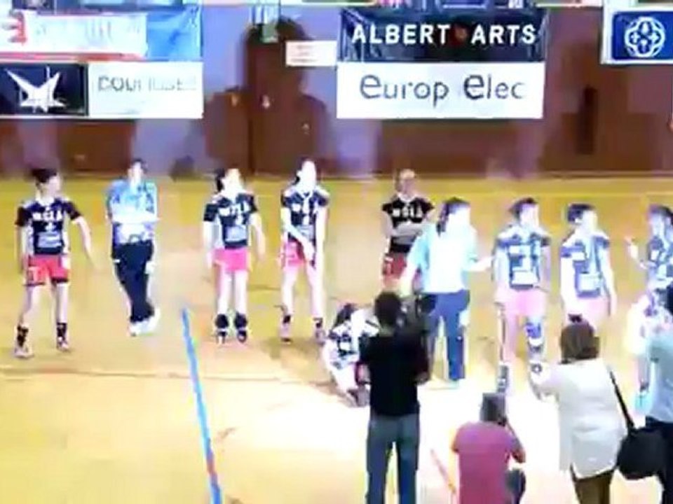 OGC Nice Handball Féminin fête son accession en LFH