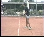 Pauline PARMENTIER à 13 et 14 ans Entraînement Tennis, Practice