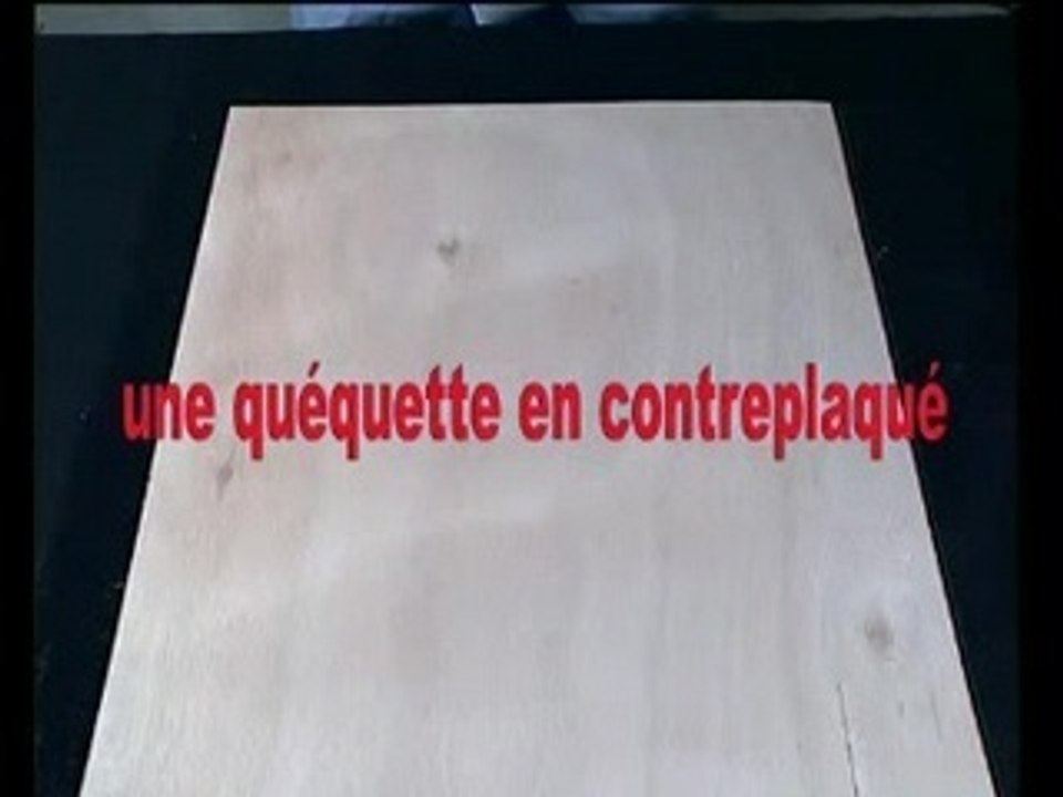 Quequette en Contreplaqué
