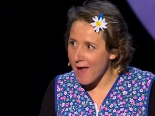 Emmanuelle Fernandez en dame pipi