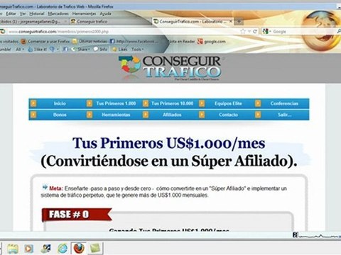 Donde aprender a conseguir trafico web y aprender a ganar dinero en internet