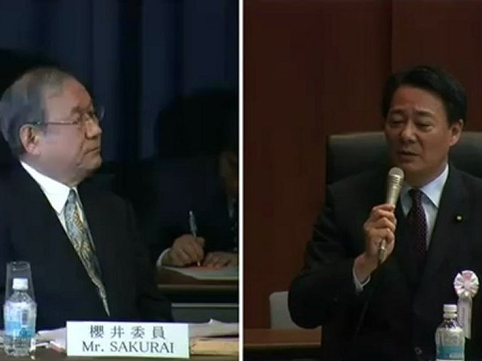 H24.05.17 国会事故調 第１４回委員会-1