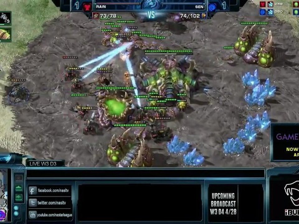 Rain allume le feu chez Sen