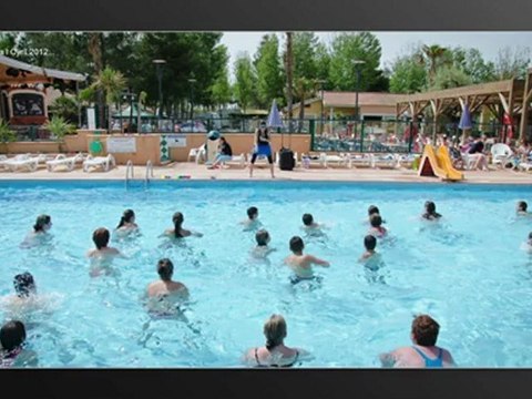 Camping Les Sablons: Aquagym!