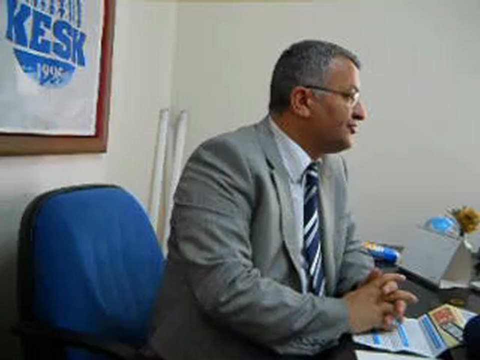 GENEL BAŞKANIMIZ ÜNSAL YILDIZ'IN ŞUBEMİZDEKİ BASIN AÇIKLAMASI 1