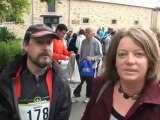 Anne Laure Loray  aux foulées de Domloup ce 17 Mai 2012: entretien exclusif en direct le sport, l'éducation, la jeunesse