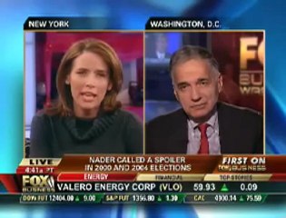 Ralph Nader Runs Again on Fox Business