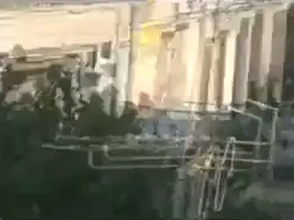 Syria فري برس  ريف دمشق داريا الانتشار الامني في المدينة  ساحة الحرية 17 5 2012 ج1 Damascus