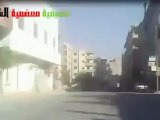Syria فري برس ريف دمشق  معضمية الشام دخول  سيارات الشبيحةوالأمن17 05 2012 Damascus