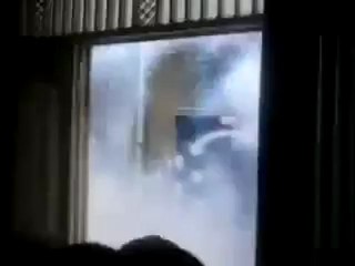 Syria فري برس دمشق  هجوم قوات الأمن و الشبيحة على مشيعي الشهيد داخل المسجد 17 5 2012 Damascus