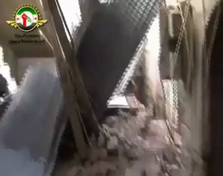 Syria فري برس حمص القديمة منزل من التراث القديم مدمر بشكل كامل 17 5 2012 Homs