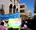 Syria فري برس حمــاة المحتلة مظاهرة المناخ  جنة جنة  ياوطنــا  2012 5 17 Hama