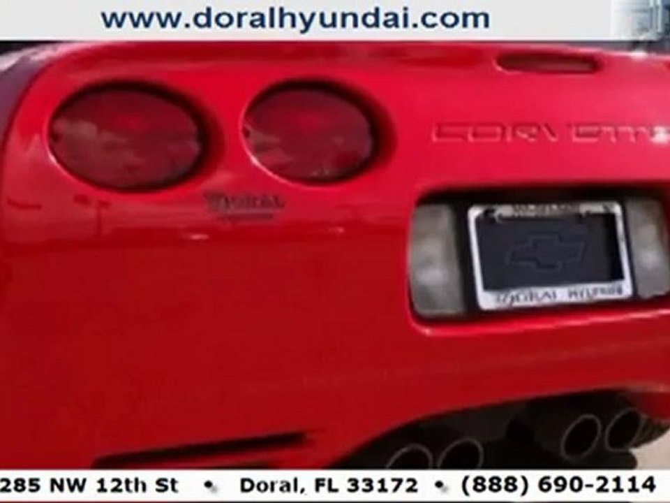 Used 2003 Chevrolet Corvette Z06 in Miami FL, Doral Hyundai