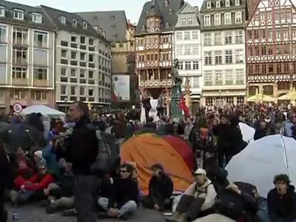 Police breakup anti-capitalist demos