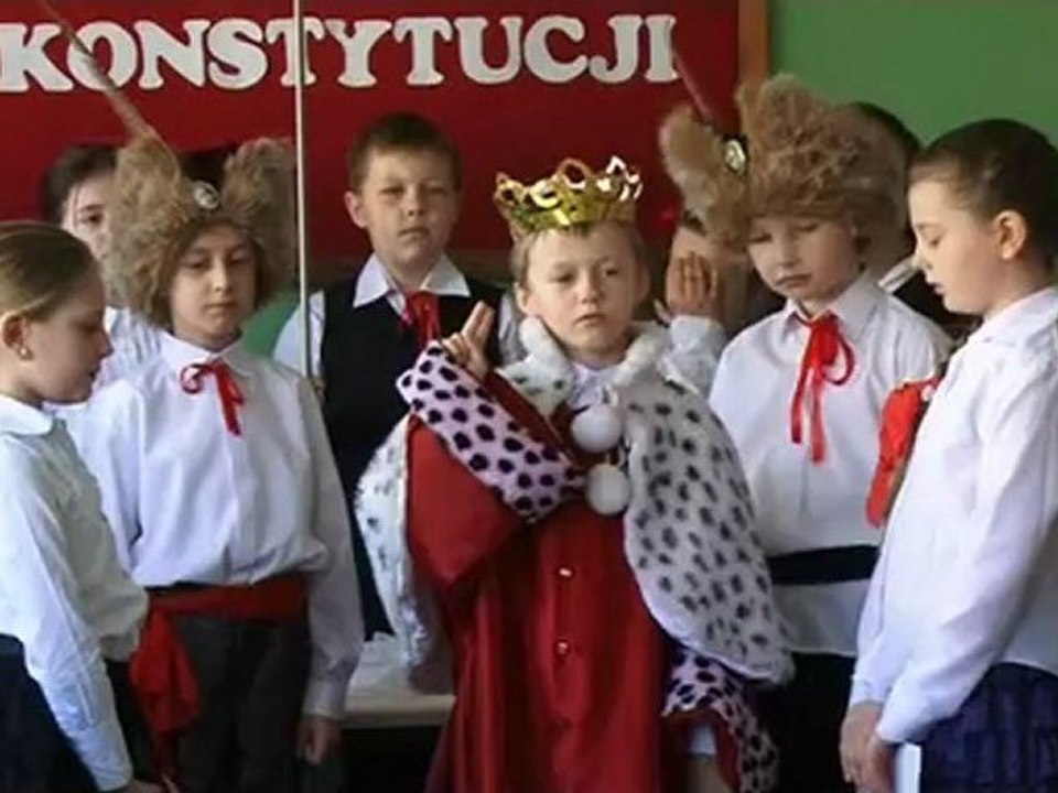 Apel 3 Maja w Szkole Podstawowej Nr 1 w Ostrowi Mazowieckiej 2012