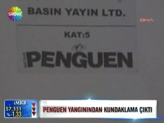 Penguen dergisi kundaklandı - 17 mayıs 2012