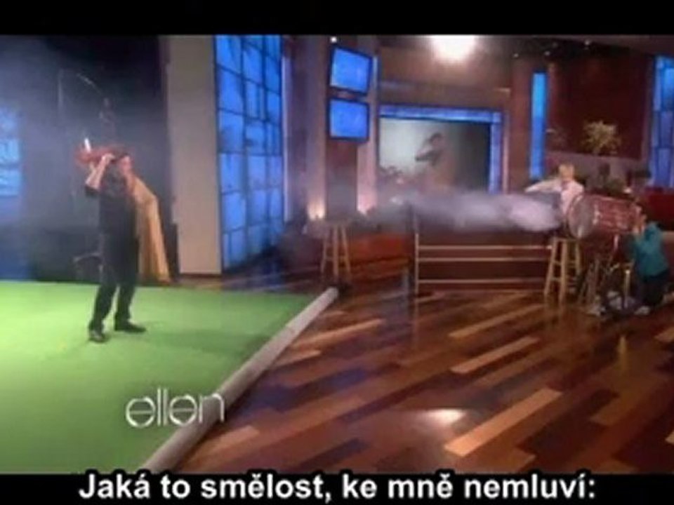 Jim Parsons on Ellen czech