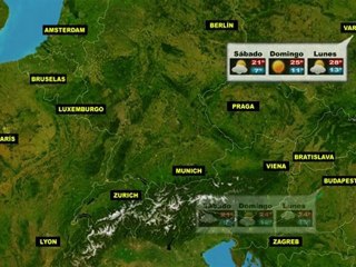 El tiempo en Europa, por países, previsión del viernes 18 al lunes 21 de mayo