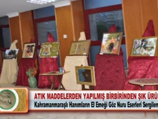 ATIK MADDELERDEN YAPILMIŞ BİRİNDEN ŞIK ÜRÜNLER 15.05.2012