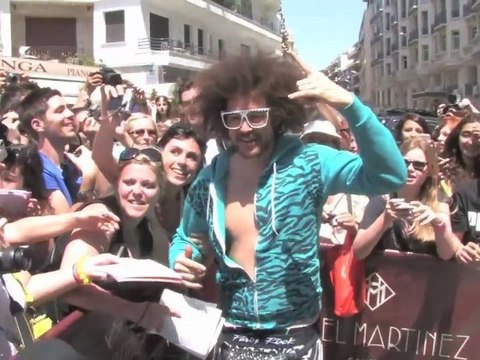 Red Foo du groupe LMFAO à Cannes