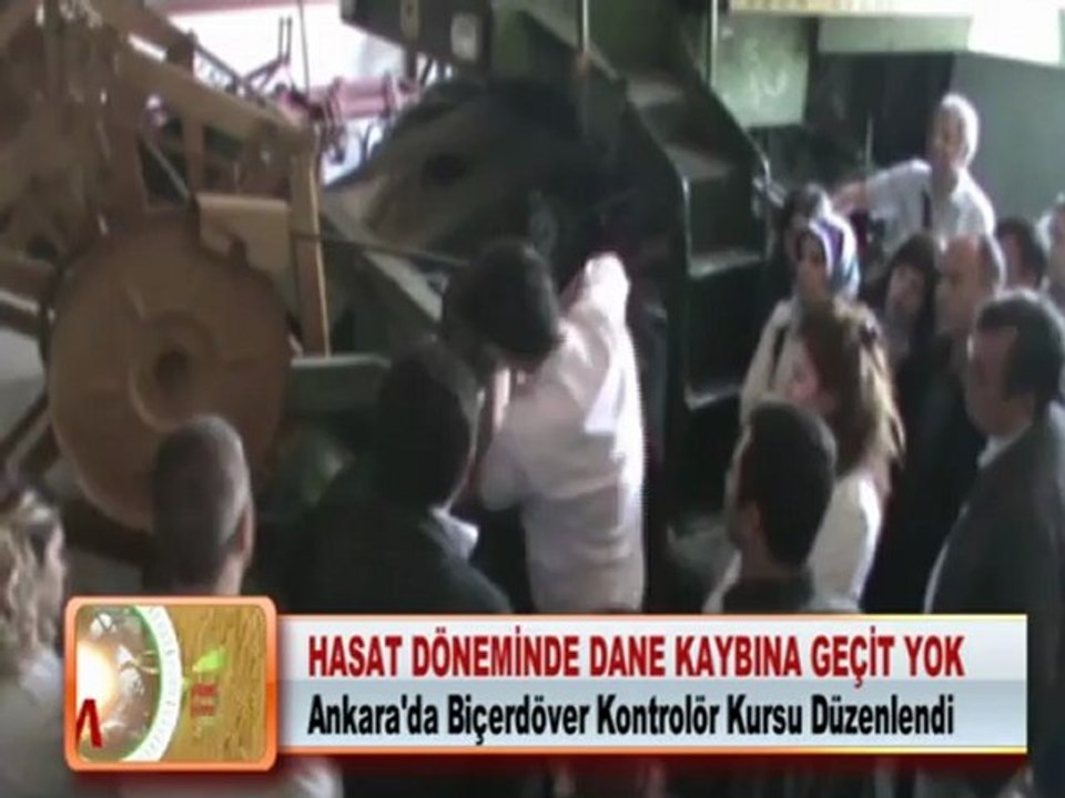 Ankara’da Biçerdöver Kontrolör Kursu Düzenlendi 17.05.2012