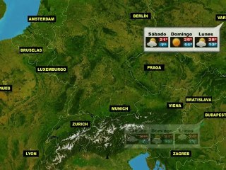 El tiempo en Europa, por países, previsión del viernes 18 al lunes 21 de mayo