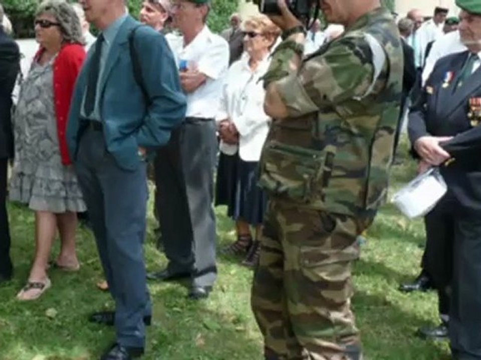 Passation de commandement au 4° Etranger 2011