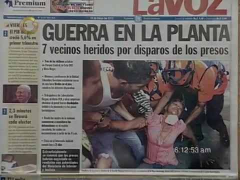 Titulares de Primera Página este 18 de Mayo