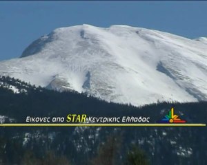 Φρέσκο χιόνι στον Παρνασσό