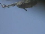 Syria فري برس حماه المحتلة تحليق الطيران المروحي في سماء المدينة  18 5 2012 Hama