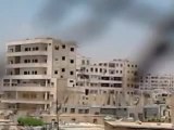 Syria فري برس حماة المحتلة أصوات رصاص وقصف في طريق حلب 18 5 2012 Hama