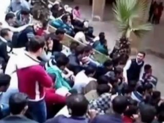 Syria فري برس برومو جمعة أبطال جامعة حلب 18 5 2012 Syria