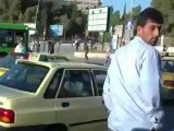 Syria فري برس حلب الجامعة  عنصرحفظ نظام يحطم سيارة المراقبين17 5 2012 Aleppo