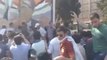 Syria فري برس ‫حلب الجامعة  تكسير صنم حافظ في ساحة الجامعة 17 5 2012‬ Aleppo