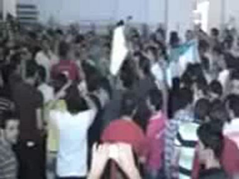 Syria فري برس حلب الجامعة كلية الهندسة المعلوماتية 17 5 2012 ج4 Aleppo