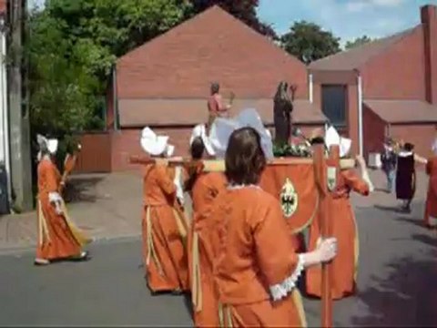 Procession Ste-Waudru 2012
